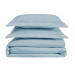 Комплект пододеяльников Cannon Solid с накладками, синий - фото 2