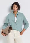 Блуза Street One Button-down blouse, Blau/Blue - фото
