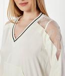 Свитер Regular fit Liu Jo Sport, бежевый - фото 4