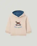 Свитшот с капюшоном для мальчиков Coconut El Corte Inglés, бежевый - фото