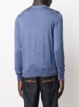 Джемпер с круглым вырезом Cruciani, синий - фото 4