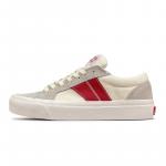 SUPER DRAG Canvas Shoes Unisex White Red Luzao - фото