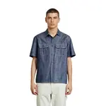 Мужская рубашка UNIQLO, цвет Blue - фото 4