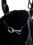 Сумка-тоут с пряжкой и заклепками Alexander Wang, черный - фото 6