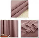 Плотные шторы PONY DANCE, 2 шт., 140 x 245 см, розовые Sonstige Vorlage - фото 4