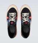 Кроссовки Eliot canvas low-top Bottega Veneta, черный - фото 4