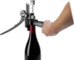 Профессиональный штопор Le Creusetс ножом для капсул, для извлечения винных пробок, черно-серебристый, металлический, LM250 - фото 6
