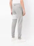 Спортивные брюки с полосками 4-Bar THOM BROWNE, серый - фото 4
