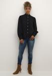 Блузка на пуговицах PIA Cream, черный - фото 3