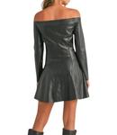 Платье Odette с открытыми плечами черного цвета Klesis - фото 2