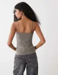 Серая майка Weekday Demi - фото 3