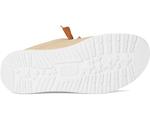 Лоферы Hey Dude Wally Slip Stretch Canvas, цвет Tan/White - фото 3