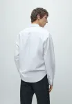 Оксфордская рубашка Massimo Dutti, White - фото 3