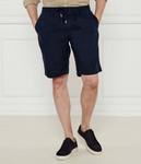 Льняные шорты harlem po Regular fit Tommy Hilfiger, синий - фото