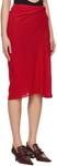Красная юбка-миди Vela Beaufille - фото 2