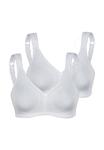 Спортивные бюстгальтеры Soft-Bra 2 шт. в упаковке Sassa, белый - фото