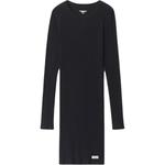 Длинное платье с рукавами-регланом Alexander Wang, черный - фото