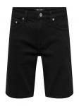 Шорты Weft Pim черного цвета Only&Sons - фото