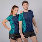 Футболка 42k Running Lotus, синий - фото 4