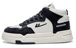 Кроссовки WARRIOR Skateboarding Shoes Unisex High-top Black/Beige, черный/бежевый - фото