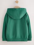 Толстовка с капюшоном на молнии Next, зеленый - фото 2