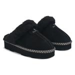 Тапочки на платформе Loki Bearpaw, black - фото