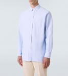 Хлопковая рубашка Lardini, светло-синий - фото 3