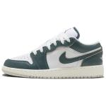Кроссовки Air Jordan 1 Low 'Oxidized Green' GS, зеленый - фото