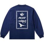 Лонгслив Palace x Maharishi Shaolin Tag Long-Sleeve, Blue - фото 2