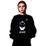 Унисекс худи Nike черное - фото 7