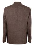 Однобортный пиджак Barba, коричневый - фото 2