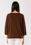 Рубашка-Блузка Kontatto, Marrone - фото 3