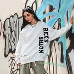 Свитшот унисекс REXSHION, Бордовый - фото 8