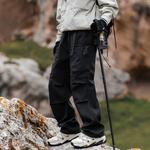 Ветровка Брюки Унисекс RAP PANDA, Каменно-серый (Летний стиль) - фото 11