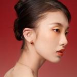 STYLEJING Серьги-гвоздики из серебра 925 пробы - фото 7