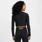 Детская футболка Nike Crop Top, черный - фото 2