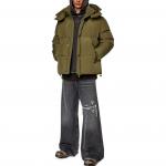 DIESEL Утепленная куртка W Rolfys, Army Green - фото 4