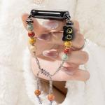 CHENSONG Часы Strap Xiaomi Compatibility Bead Material, Black Kitten - фото 4