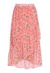 Юбка faina, коралл - фото
