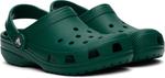 Зеленые классические сабо Crocs, Emerald - фото 4