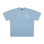 Футболка унисекс AFGK, синий - фото