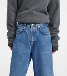 Джинсы low curve с широкими штанинами Agolde, Myth - фото 4