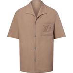 Вышитая летняя рубашка LOUIS VUITTON, Umber - фото