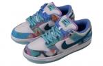 Мужские кроссовки для скейтбординга Nike Dunk SB, White/Blue - фото 2