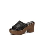 DAPHNE Женские слайдеры черные, цвет Black - фото 2