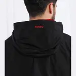 Maxxi2321 куртка стандартного кроя Hugo, черный - фото 4