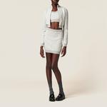 Куртка женская серая Miu Miu - фото 2