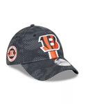 Мужская черная бейсболка Cincinnati Bengals 2024 Sideline 39THIRTY Flex New Era - фото 3
