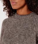 Джемпер женский Marella Sport вязаный с добавлением шерсти, бежевый - фото 4