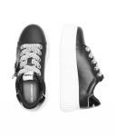 Кожаные кеды-криперы Karl Lagerfeld, черный - фото 4